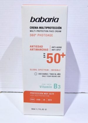 babaria MULTI-PROTECTION FACE CREAM SPF 50+ 360 PHOTOAGE 50ML