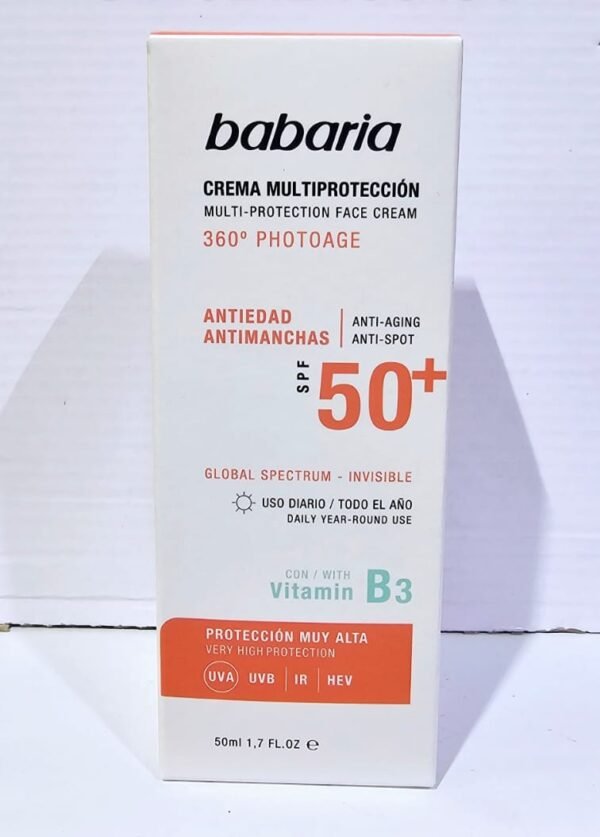babaria MULTI-PROTECTION FACE CREAM SPF 50+ 360 PHOTOAGE 50ML