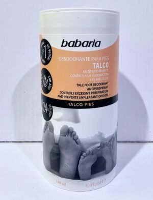 babaria Talco foot powder deodorant with aloe vera